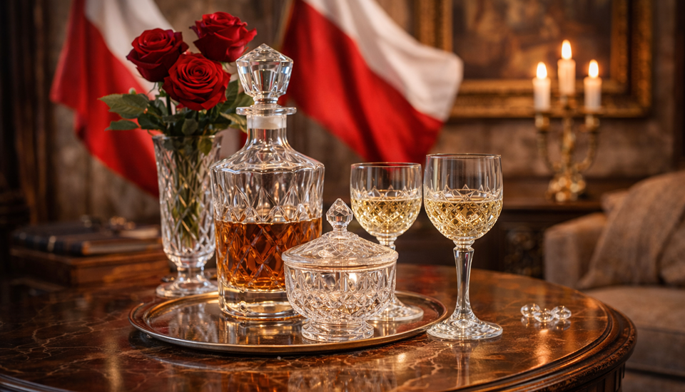 szkło kryształowe w polsce