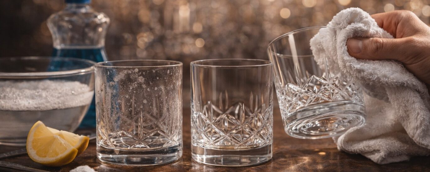 jak pielęgnować szklanki kryształowe do whisky