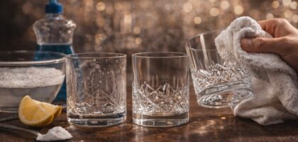 jak pielęgnować szklanki kryształowe do whisky