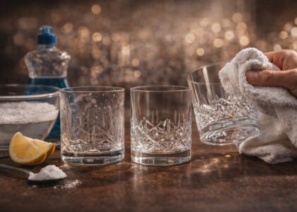 jak pielęgnować szklanki kryształowe do whisky