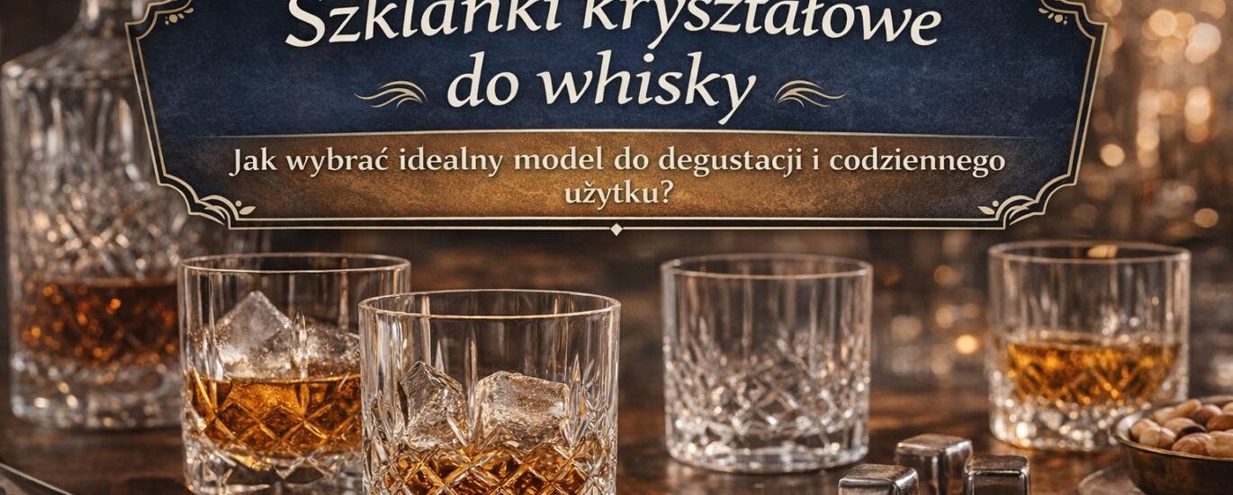 szklanki kryształowe do whisky