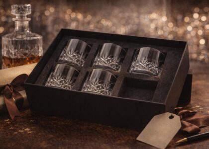szklanki kryształowe do whisky na prezent